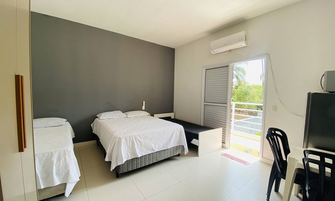 Jardim das Cancoes Apartamento | Suíte Privativa Próxima ao Sesc Bertioga 2