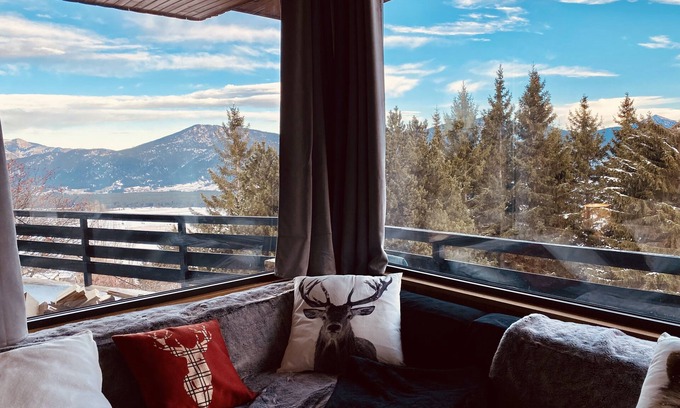 Les Angles Chalet De Esquí | SUBLIME VIEWS-Upper Chalet-180m2 AUX ANGLES -16pers on 3300m2-near the center