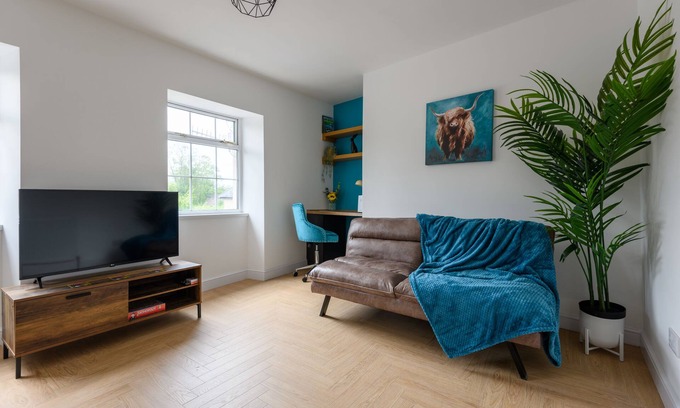Abergavenny Apartamento | Apartamento-Baño Privado-Apartamento-Vista a la Ciudad-Sugar Loaf Loft