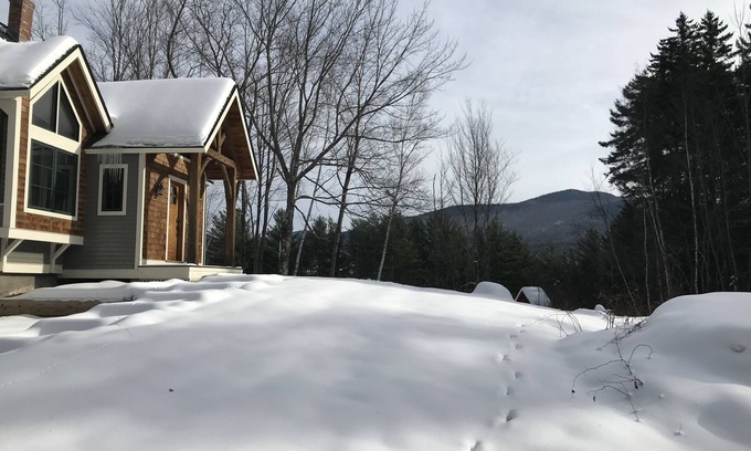 Waitsfield Casa | Sugarhouse Lodge: un retiro aislado en la cima de una colina