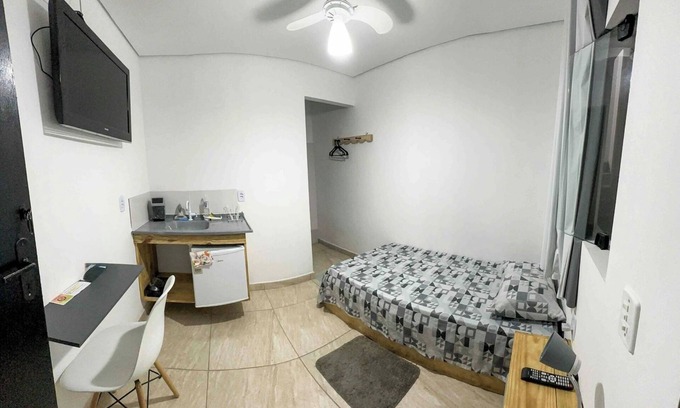 Sorocaba Apartamento | Suite 05 SINGLE in Alto da Boa Vista neighborhood WITHOUT GARAGE