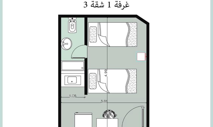 Marina El Alamein Apartamento | suite 1 f3 or f4 villa114 2beds garden viwe Green Beach