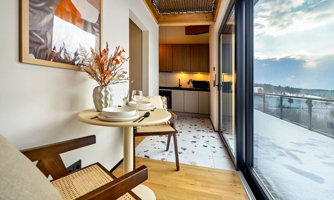 Klitten Apartamento | Suite #1 with lake view at Bärwalder See - SKAN-PARK