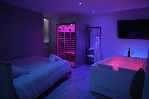 Etampes Apartamento | Suite Détente - Spa & Sauna