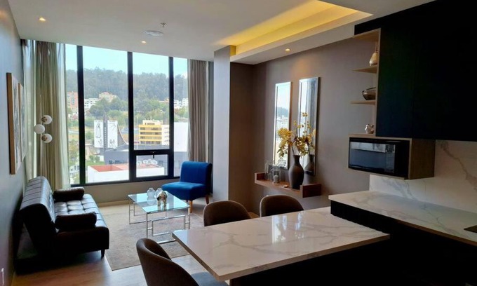Distrito Financiero Apartamento | Suite en el Penthouse del Hotel