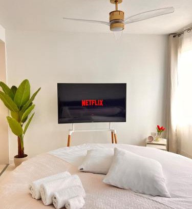 Saint-Etienne Apartamento | Suite esprit love lit rond Bergson Stade Zénith