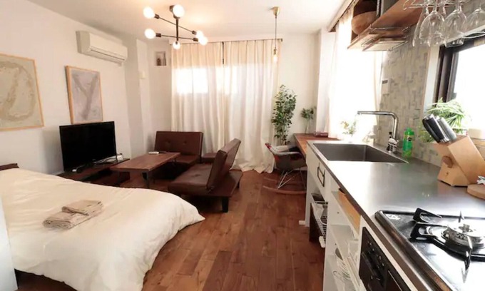 Ogibashi Apartamento | Suite Hikari wifi 1LDK Work desk Shinjuku S / Koto-ku Tokyo