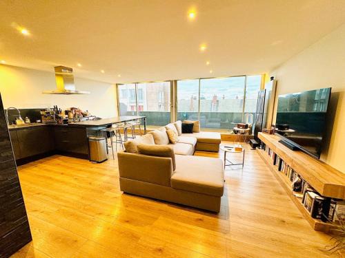Dunkerque Centre Apartamento | Suite Lucia 90m2 avec vue - 2 chb