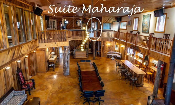 Stanardsville Apartamento | Suite Maharaja at White Lotus Eco Spa Retreat