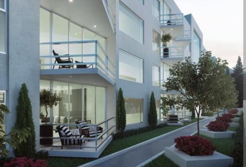 Conocoto Apartamento | Suite minimalista con vista a los volcanes