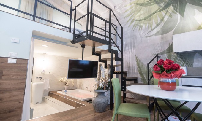 Rivotorto Apartamento | Suite con jacuzzi y piscina en Asís