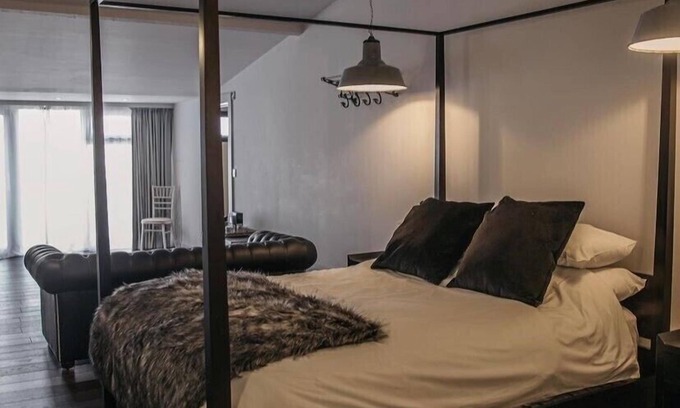 Clitheroe Casa | Suite-King-Baño con bañera-Vista al campo
