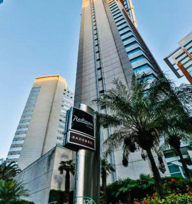 Vila Olimpia Apartamento | Suites inside hotel Radisson vila Olímpia