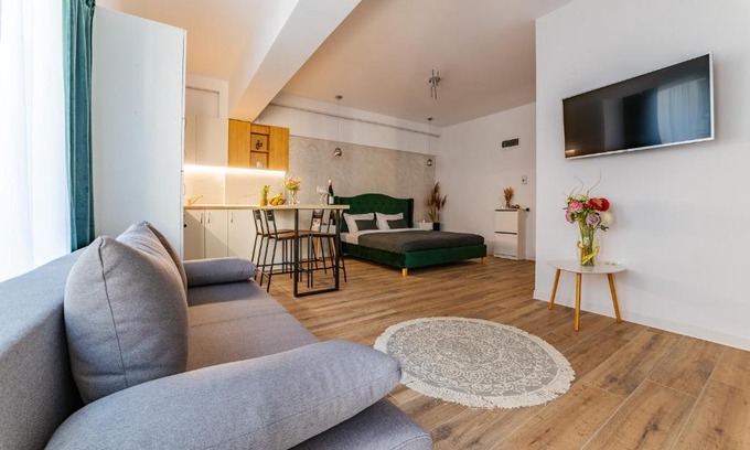 Mamaia-Sat Apartamento | SummerTime Tomis Villa Studio Mamaia Nord