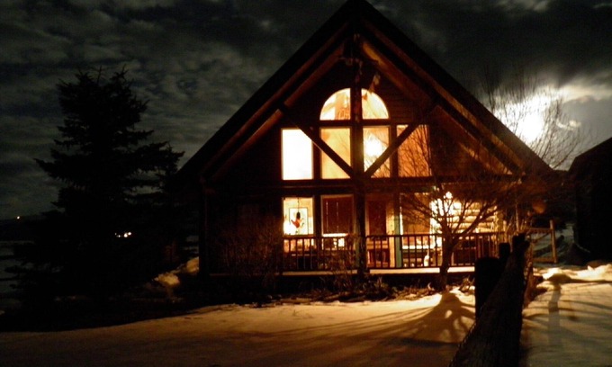 Victor Casa | Sol y nieve Teton Log Home