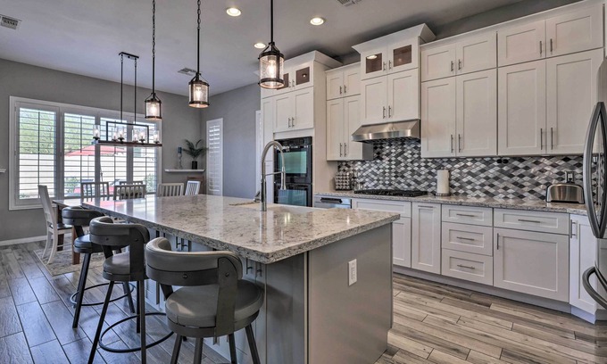 Montecito in Estrella Casa | Sun-Dappled Goodyear Home w/ Hot Tub & Fire Pit