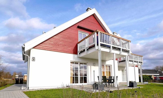 Wendisch Rietz Casa | Terraza solarium incl. NK en el parque de vacaciones Scharmützelsee - Ferienpark Scharmützelsee