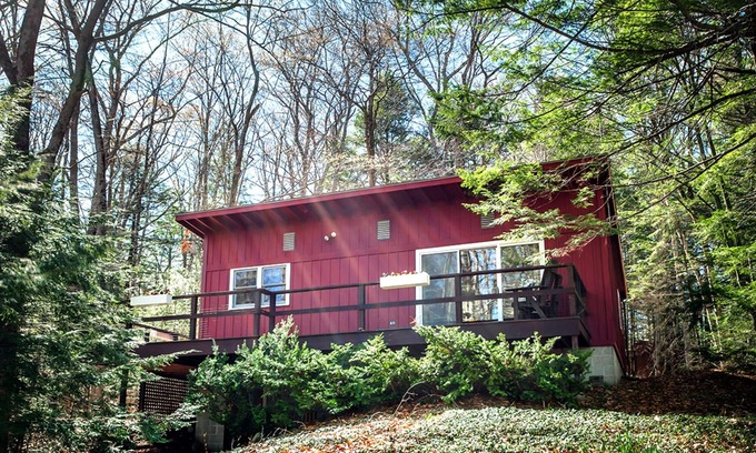 Newbury Cabina | Región de Sunapee, Cabina frente al mar en el Lago Todd, ideal para familias