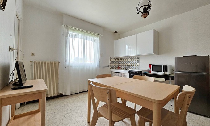 La Faute-sur-Mer Casa | Apartamento luminoso cerca de la playa para 4 personas, WIFI, mascotas bajo petición, La Faute-sur-Mer