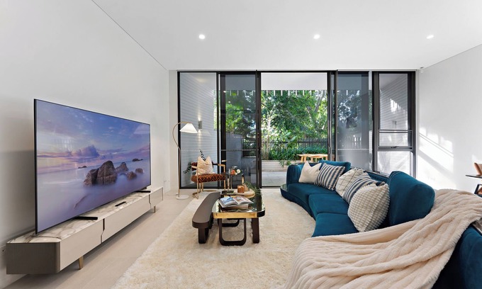 Bondi Junction Apartamento | Sunny 3BR North Bondi Escape, 19min Walk to Beach