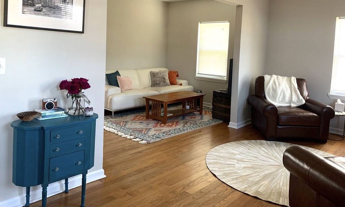 Neptune City Casa | Sunny and Quiet 2-Bedroom House w/ a Big Deck and Heated Pool