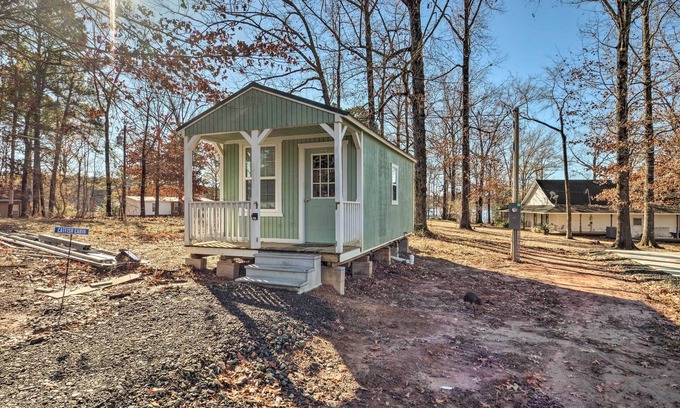 Negreet Cabina | Sunny 'Catfish Cabin' w/ Views of Toledo Bend