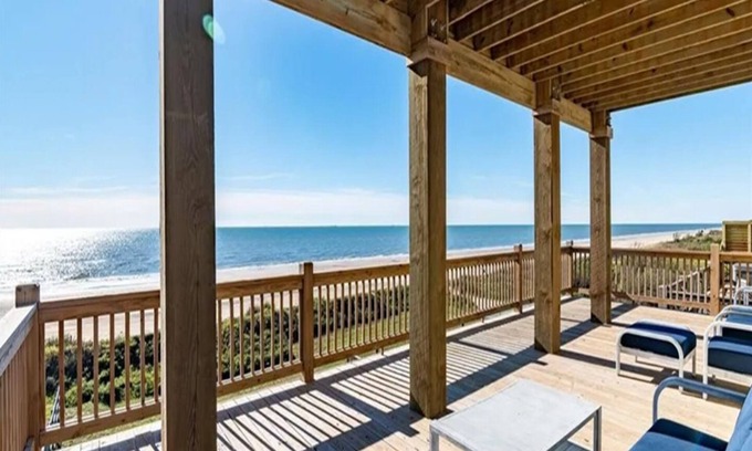 Port Bolivar Villa | Sunny Shores Beachfront Villa