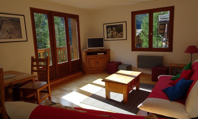 Les Brevieres Apartamento | soleado, espacioso apartamento (75 m2), 3 dormitorios, Tignes BREVIERES