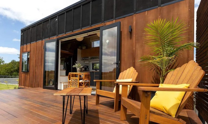 Hakaru Cabina | Sunny Tiny Home in rural Mangawhai