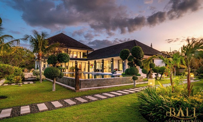 Kalianget Villa | Sunrise Luxury at the Edge of the Sea and River with Heli PAD and tennis court!