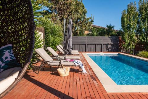 Rosebud Casa | Sunrise Oasis - Luxe Pool, Spa, Cinema