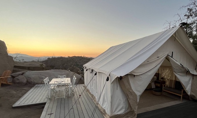 Fallbrook Alquiler De RV | Sunrise Vista - Glamping Sunsets Over Mt. Palomar