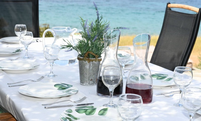 Karystos Villa | Sunsenses villa with private beach