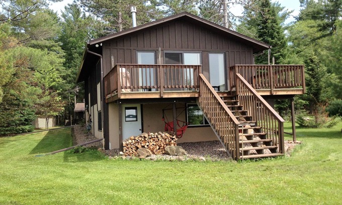 Shell Lake Cabina | Se alquila una cabaña en un lago de Shell de 2500 acres en Shell Lake, Wisconsin.