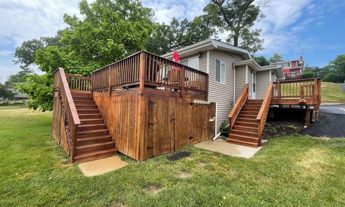 Fox Lake Casa | Sunset Cottage en el lago Pistakee