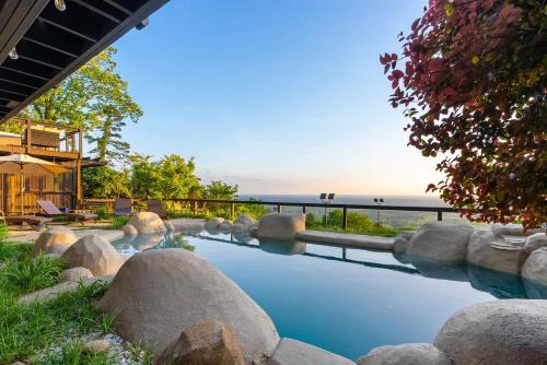 Greenville - Spartanburg Casa | Sunset Haven-Private resort Greenville, SC with hot tub, pool, sunset view