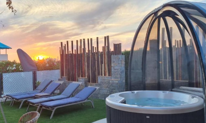 Sant Josep de sa Talaia Casa | Sunset sea view & garden Spa Cala Tarida 6p max