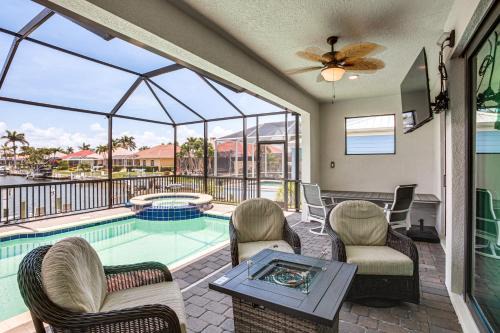 Punta Gorda Casa | Sunset Views and Dock Canal-Front Punta Gorda Home!