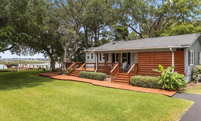 Cedar Point Casa | Sunset Water Views-Hot Tub-Private Dock-EV