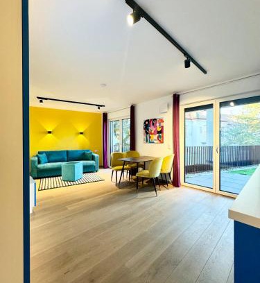 Meidling Apartamento | Sunshine Apartment mit Terrasse