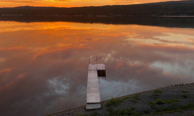 Honeoye Casa | Sunshine Daydream - "300 Feet of Natural Honeoye Lake Shoreline!"