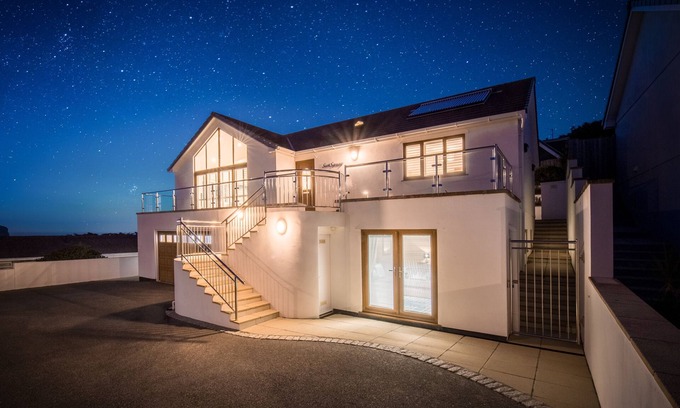 Mawgan Porth Casa | Sunspray - Cuatro Habitaciones Casa, Capacidad 8