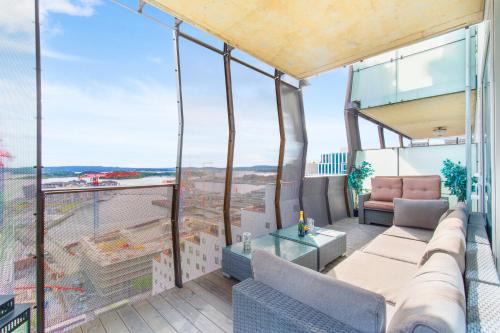 Bjørvika Apartamento | Super Central Designer Penthouse at 19th floor with Amazing View!