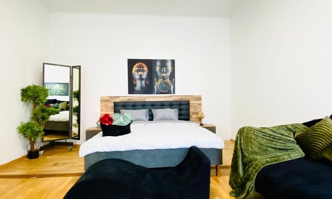 Rudolfsheim-Funfhaus Apartamento | Super Comfy 1BR&1LR Apt, 7- Min to Westbahnhof