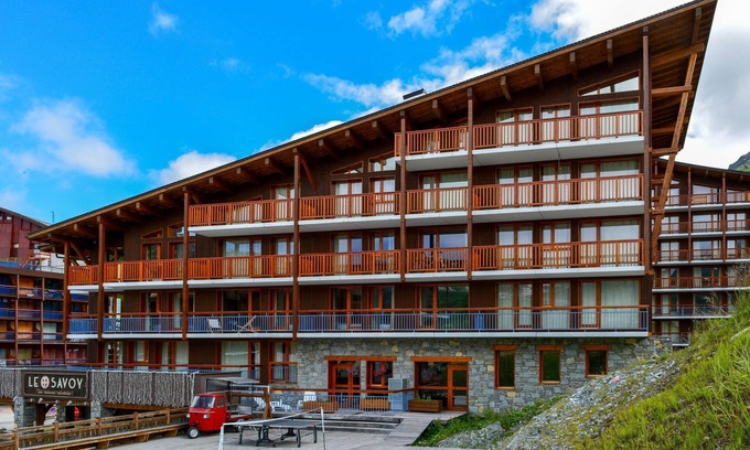 Arc-2000 Condominio | Super endroit! Apartamento duplex sur les pistes avec accès piscine