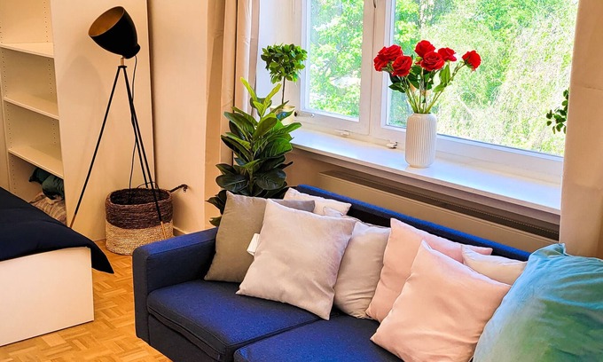 Schwabing-West Apartamento | Super Lage: Schwabing 70m² City Wohnung Wlan