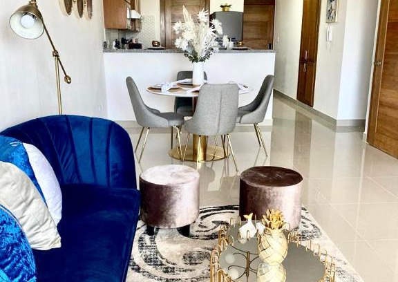 Ciudad Universitaria Apartamento | Super Luxurious L6 Sky Blue Apartment