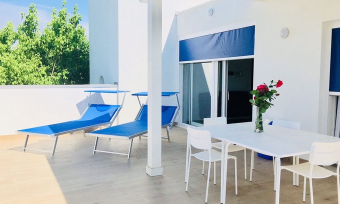 Duna Verde Apartamento | Super nuevo apartamento con gran terraza y clima, jardín, playa de 400 mt