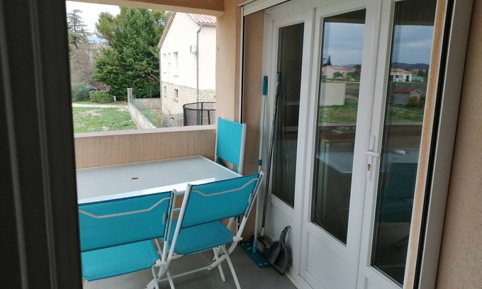 Blauvac Apartamento | super studio le Canebier bleu