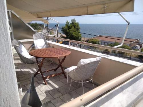 Nea Michaniona Apartamento | Super view seafront apartment